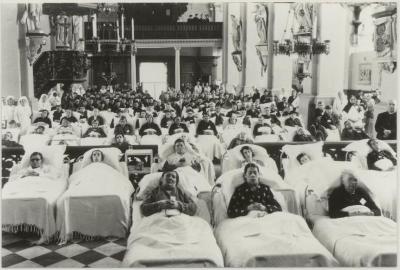 Foto van Begijnhof: ziekenhuistridiuüm 1937