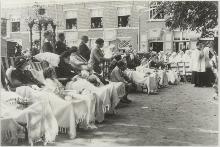 Foto van Begijnhof: ziekentridiuüm 1934