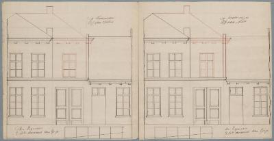 Verwaest Van Gorp J.B., Herentalsstraat , Wijk 3 nr 47, gevelverandering, 29/7/1868 