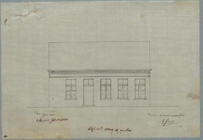 Jansens Adrianus, Steenweg naar Merksplas, bouwen huis, 14/3/1866