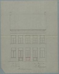 Baelemans J., Herentalsstraat , nr 89 en 91, deur en 2 ramen verplaatsen, 7/9/1892 