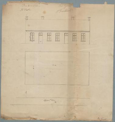 Willeboorts Francis, Steenweg naar Merksplas (zuidwaarts), Wijk P nr 187 a, bouwen huizing, 19/10/1867 