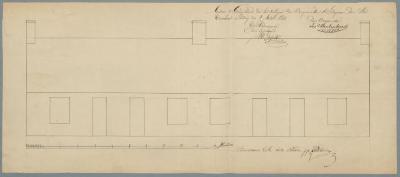 Michielsen A.C. weduwe Dierckx, Baarledijk, bouwen 4 woningen, 2/3/1844