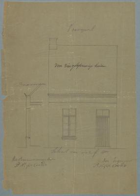 De Coster P.N., Lokeren Akker , Sectie O nr 604a, bouwen 4 huizen, 28/1/1880