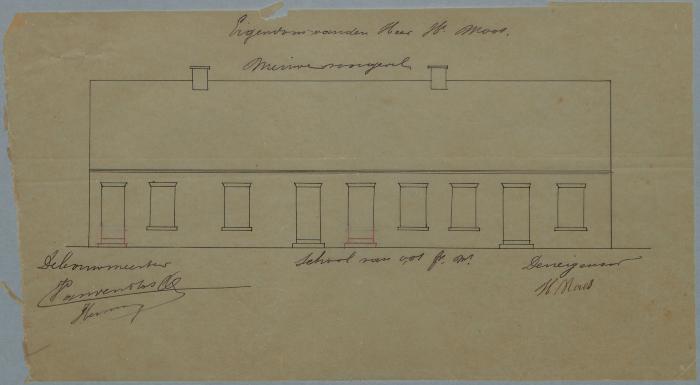 Maes H., [op den Drenk], Wijk 4 nrs 29 en 30, veranderingen aan 2 huizen, 6/8/1873 