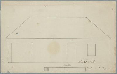 Stoops Jan B., Gielse straat, bouwen huis met stal, 3/10/1866