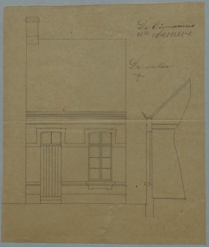 Cremers (weduwe), Lindekensstraat , Sectie R nr 173a, bouwen 3 woningen, 11/3/1882 