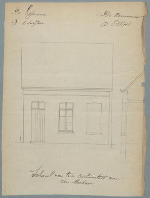 Verheyden Dionisius, Baan Turnhout-Diest, Wijk M nr 41 b, bouwen woning, 30/9/1880 