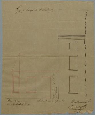 Nieuwenhuysen - Deelen, Beekstraat en Sint-Jozefsplein, bouwen huizen, 10/2/1870 