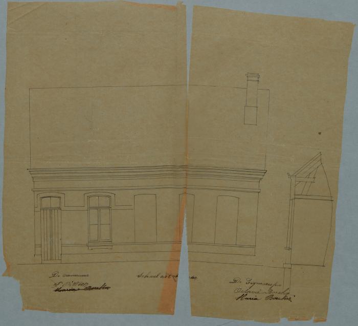 Boeckx Marie en Octavie, Baan Turnhout - Diest, Wijk N nr 1328 b, bouwen woning met aanhorigheden, 16/8/1884 