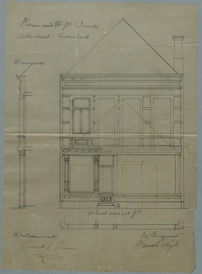 Pauwels-Nuyts, Otterstraat , nr 31, herbouwen woning, 2/11/1897