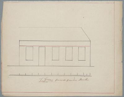 Peeters-Van Miert Joris (weduwe), [op de Maes], veranderingen aan huizen,  15/10/1859 