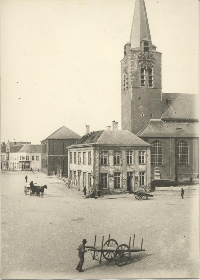 Grote Markt / afbraak 't Steentje