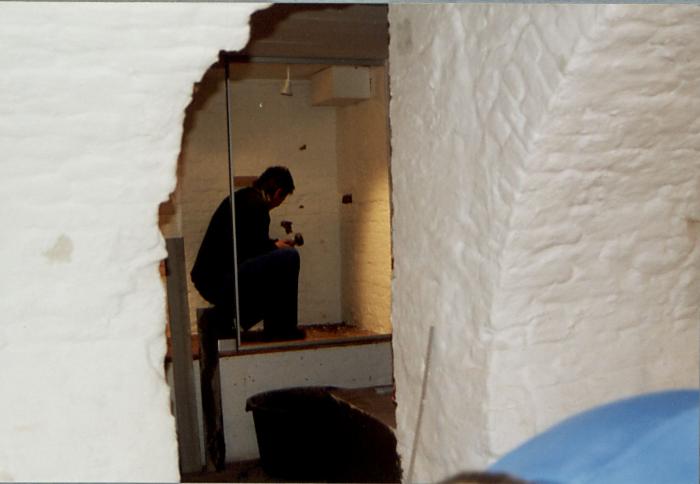 Werken in het Taxandriamuseum. Huis metten Thoren.
