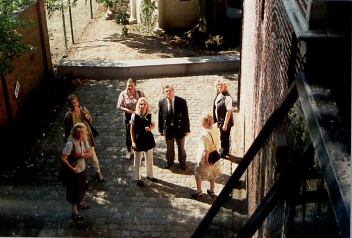 Taxandria museum. 3 september 1999  Inhuldiging guillotine in overdracht van de provincie naar de Stad Turnhout.
