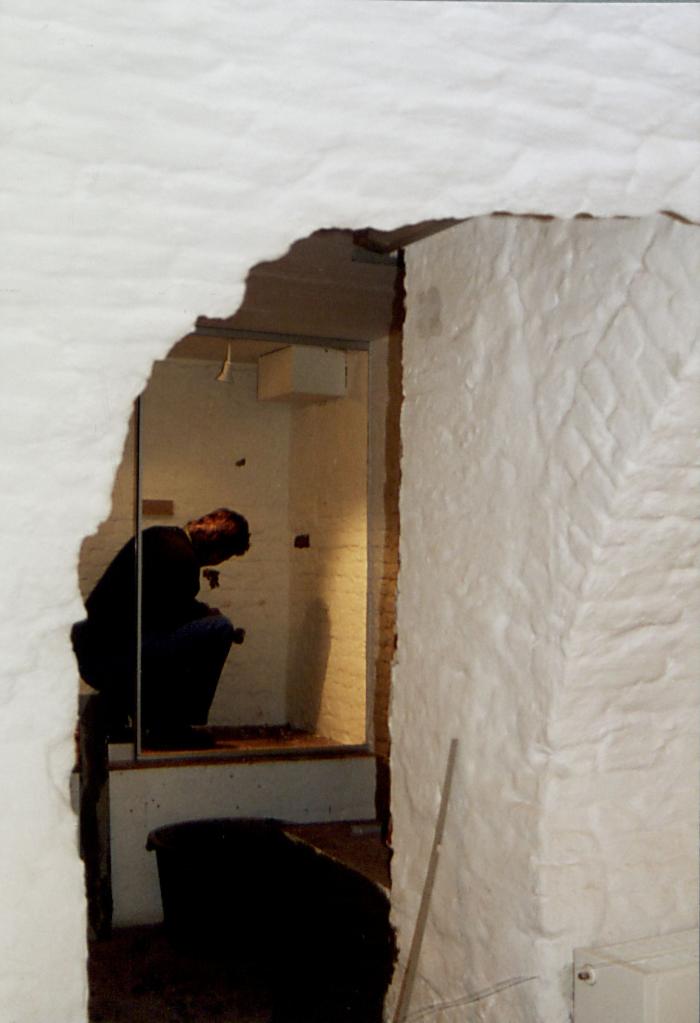 Werken in het Taxandriamuseum. Huis metten Thoren.
