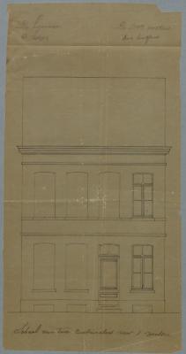 Thys C., Steenweg van Turnhout naar Antwerpen, Wijk O nr 462b , bouwen huis, 24/2/1877
