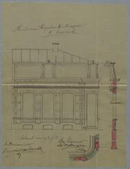 De Bruyne Ed., Baan van Antwerpen naar Turnhout, bouwen huis (en plaatsen levendige haag), 14/10/1897