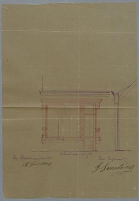 Smolders J., Antwerpse steenweg , Wijk 4 nr 184, verandering aan huizing, 12/5/1884