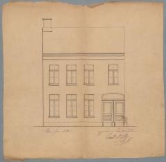 Dieltjens Char., Sint Antoniusstraat , bouwen huis, 13/6/1874