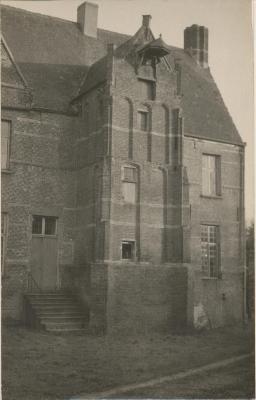 Westgevel priorij Korsendonk (voor restauratie) 