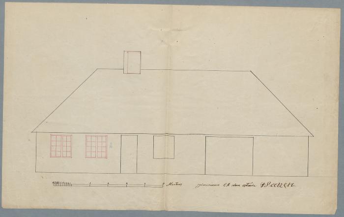 [Peinen], Schorvoort, verandering aan huis, 12/7/1855