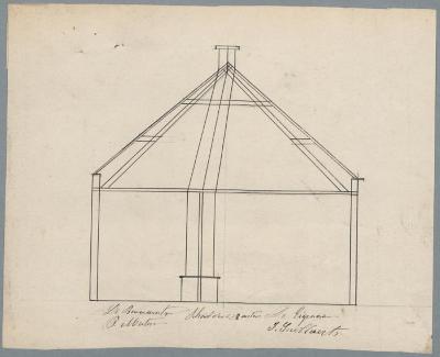 Snollaerts , Steenweg van Turnhout naar Diest, veranderen schuur in huizing, 18/2/1882