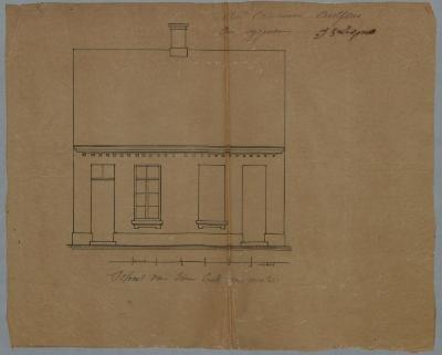 [Iev]rijnen J., Kwakkelstraat , bouwen huis van twee woningen, 16/10/1876