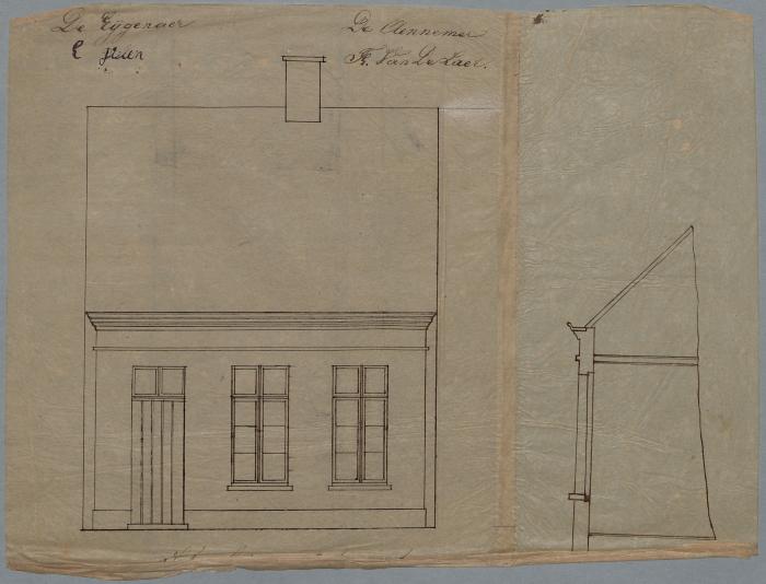Dielen E., Kwakkelstraat , Wijk 2 nr. 144, bouwen woning, 16/10/1880