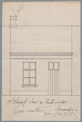 P[u]l Joannes, Schorvoort (Santvliet), Wijk N nr. -, bouwen huis, 18/9/1876