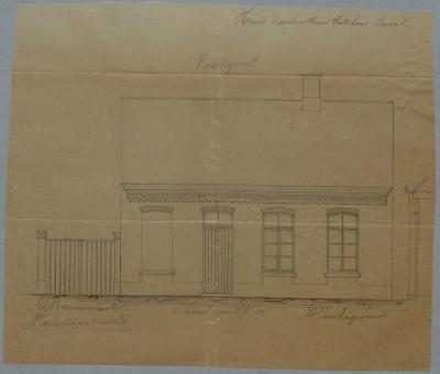 Proost Melchior, Kruishuis, Sectie O nr. 568, bouwen woning, 17/5/1879