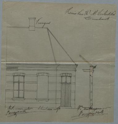 Vanden[…], Kruishuis (naast Noë Jos Van Gool), bouwen huis, 19/10/1896