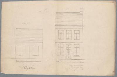 Cremers-Haeckx J. Aug., Korte Begijnenstraat , Wijk 4 nr. 237, verandering aan huis, 26/2/1873