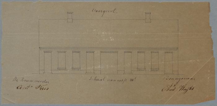 Wuyts , Loechtenberg, Sectie O nr. 448, bouwen huizen, 14/11/1872