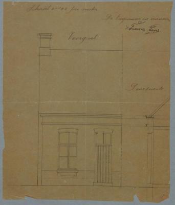 Loos Frans, Nieuwe Begijnenstraat, bouwen 3 woningen, 31/12/1892