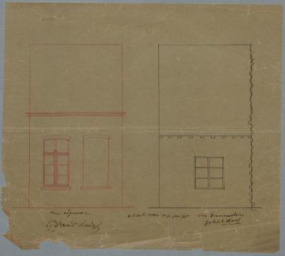 Van Bladel , Loechtenberg, bijzetten bouw aan huizen, 16/8/1869