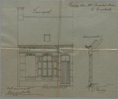 Boenders J., Nieuwen Steenweg, bouwen 2 huizen, 5/10/1896