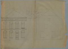 Dierckx-Van Der Linden , Gasthuisstraat , Wijk 4 nr. 18, verandering aan huizing, 2/3/1872