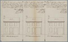 Glenisson, Gasthuisstraat , veranderingen aan woning, 6/6/1862