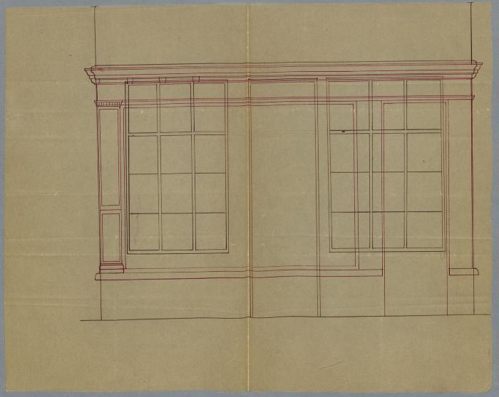 Glenisson Gust, Gasthuisstraat , Sectie 4 nr. 25, voorgevelveranderingen, 13/3/1893