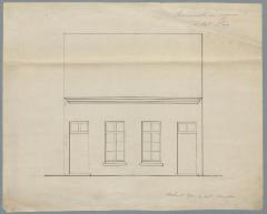 Faes Anthonius, Victoriestraat , bouwen huis, 1/2/1869