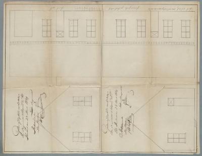 Vanden Plas, Stoksakker, plaatsen raam stal en in zijgevel deur plaatsen tvv raam, 23/3/1849
