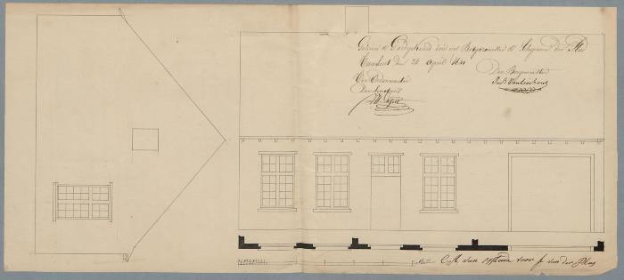 Van den Plas Frans, Stokt, bouwen huis met 2 schouwen en een oven, 24/4/1841