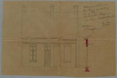 Van de ven-Keuppens Jos, Vianenstraat , bouwen huizingen, 13/2/1897