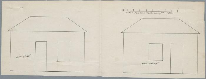 Proost , Vianen, Wijk 3 nr. 398, plaatsen nieuwe deur en raam, 27/6/1859