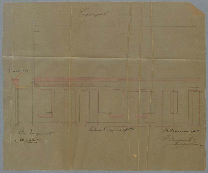 Bolsius Adr. , Steenweg van Tilburg, Sectie [C] nrs. [1749c,175[8]a,1751,52,53c,53d], veranderingen aan huizingen, 22/6/1885