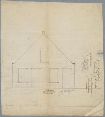 Verheyen J., Patersstraat , Wijk 4 nr. 197, verandering aan woning en nieuwe deur plaatsen, 4/3/1841