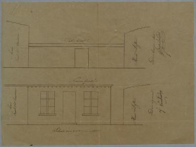 Vanlinden J., Patersstraat , Wijk 4 nr. 130, den Kuil der leeuwen bouwen woning, 23/5/1863