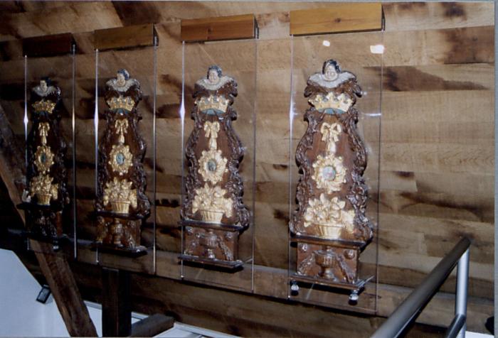  Taxandriamuseum, kleine zolder, religieuze kunst, maart 2002.
