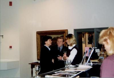 Foto's van het Taxandriamuseum. Opening van de tentoonstelling "Keizer Karel en de scheiding der Nederlanden" 12/2000.
